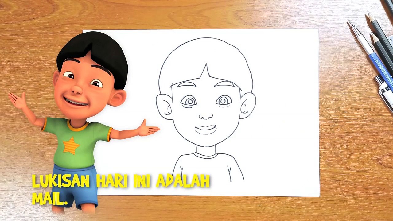 Kelas Seni EP19 - Mari Melukis Mail [HD]