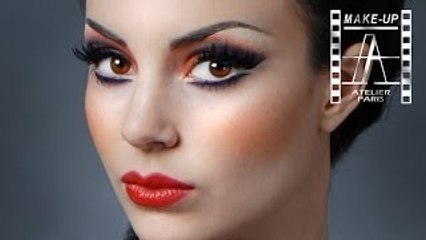 Make-Up Atelier Paris: Make Up Tutorial - Moulin Rouge Look