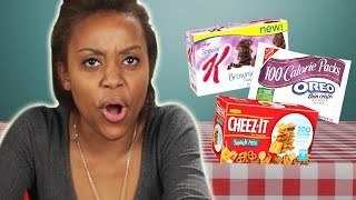 People Try 100 Calorie Snack Packs