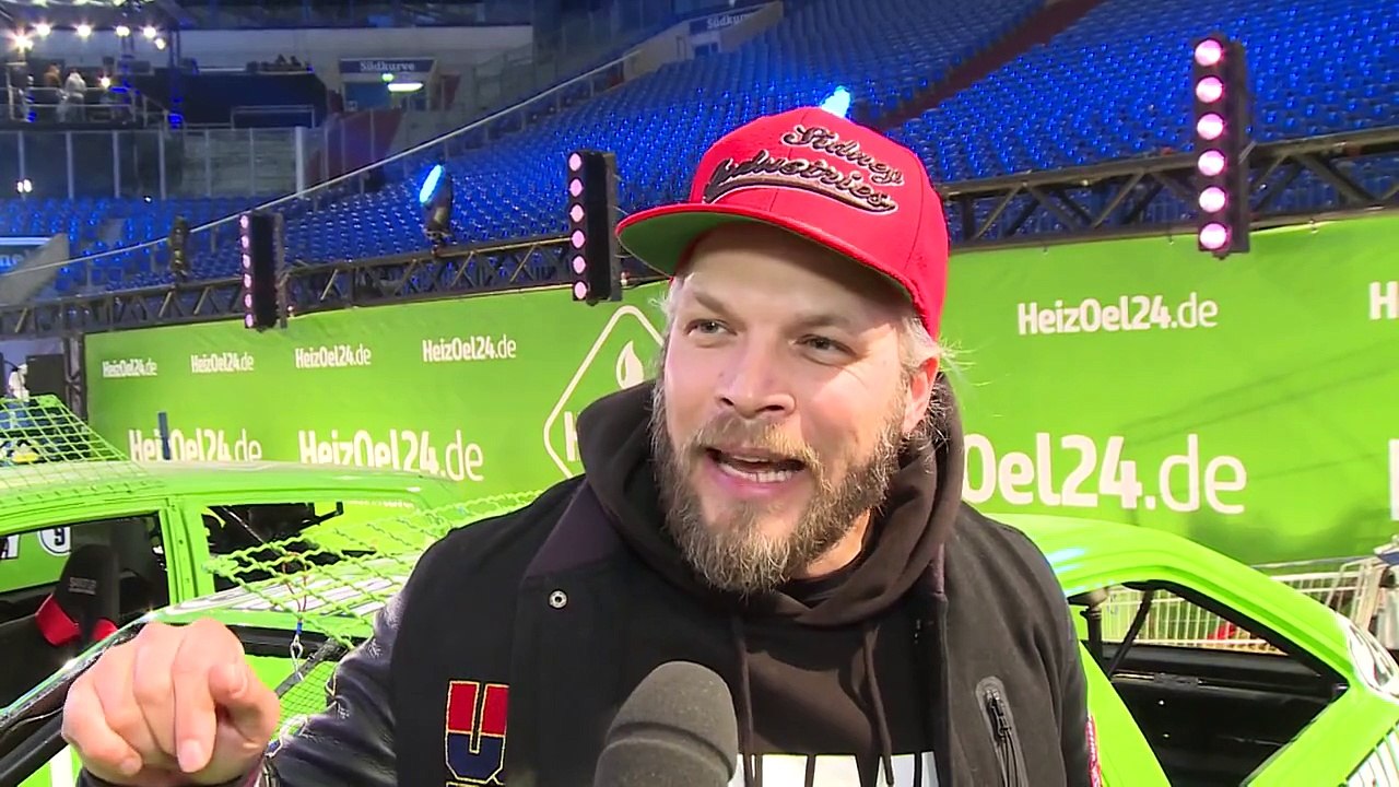 Sidney Hoffmann ist im Kampfmodus | Stock Car Crash Challenge 2015