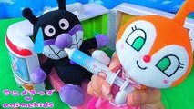 アンパンマン おもちゃ アニメ ドキンちゃん 救急車 ぽぽちゃん お