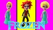 Play Doh Frozen Stop Motion Transforming Elsa! Playdough Animación de Disney Frozen Rock