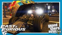 GTA 5: Fast and Furious 6 Flip Car Scene Remake (Amazing Ramp Car Mod)