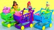 Anna Elsa & Belle Shopping For Shopkins Shopping Cart Sprint Game NEW CARTS 2016 Disney Fr