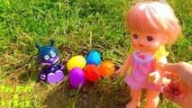 メルちゃん おもちゃアニメ 公園で宝探し❤バイキンマン Toy Kids ト