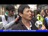 BARLETTA | Gli studenti in piazza per dire 'no' alla violenza