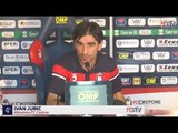 Post Crotone-Livorno, mister Juric in conferenza