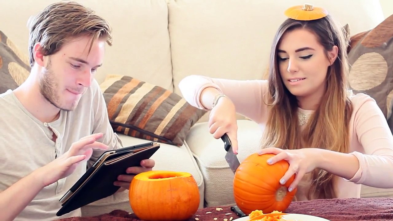 CARVING PUMPKINS!