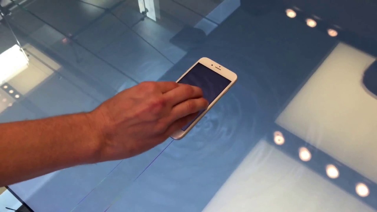 Test des Apple Store Force Touch Table avec iPhone 6s - NY et San Francisco