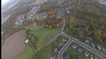 Skydiver hits Powerlines while landing on the ground!