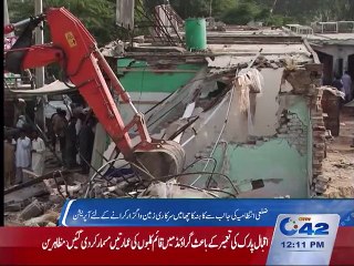 District Government operation to release occupied land in Kana Kacha