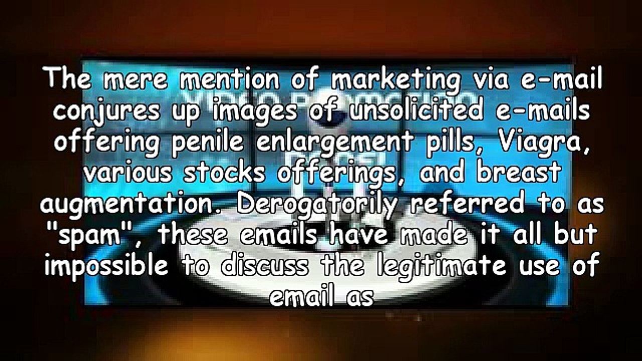 Marketing via E-mail for Search Engines