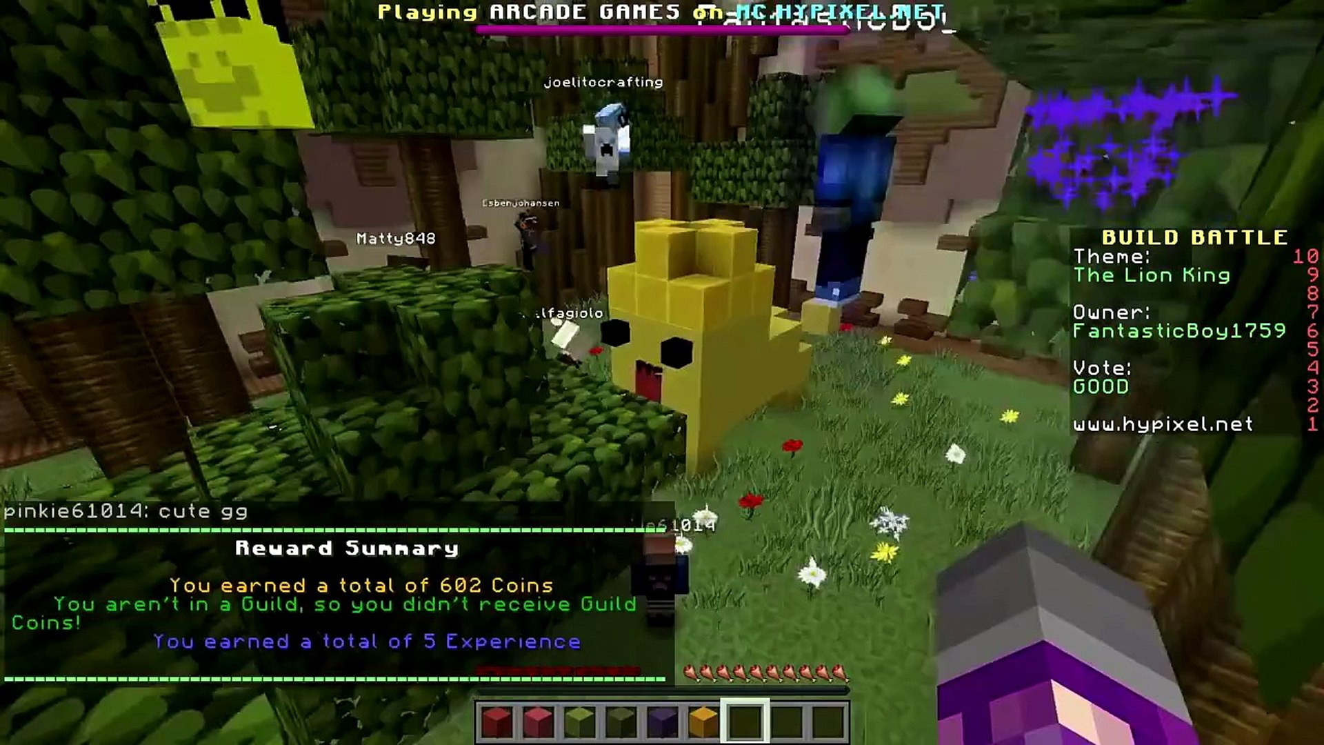 Minecraft Build Battle The Lion King Shrek Dailymotion Video