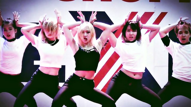 DJR(Dance จรัส) cover RHYTHM TA(iKON)+Roll Deep(HyunA)+Crazy(4minute) @ Thailand One Stop Shopping Expo 2015 :IMPACT