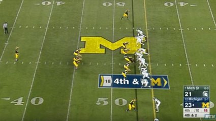 You Simply Won't Believe How Michigan Managed To Fumble Away Sure Win