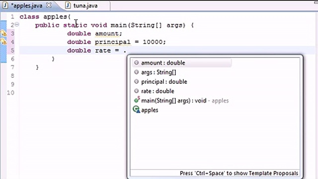 Java Level 1 Tutorial - 23 - Compound Interest Program - Sumeet Khan