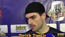 Yorick Treille - Ligue Magnus - Grenoble vs Rouen - 17/10/2015