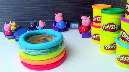Свинка Пеппа. Новая серия Бассейн с Шариками Орбиз. Peppa Pig Pool with the Orbeez Balls.
