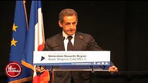 Sarkozy dit une phrase incompréhensible au meeting de Limoges