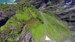 Epic wingsuit flight over beautiful Norway