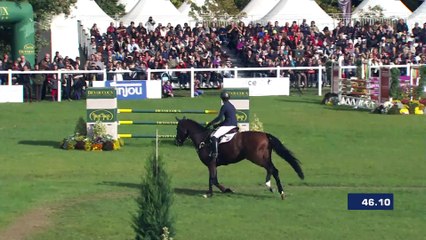 Merel BLOM (NED) clear round finished 2d of Mondial du Lion 6YO