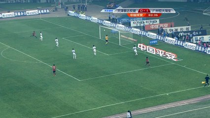 Chine - Magnifique lob de Goulart