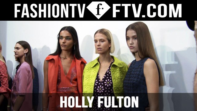 Makeup at Holly Fulton Spring 2016 London Fashion Week | LFW | FTV.com