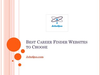 Best Career Finder Websites for You