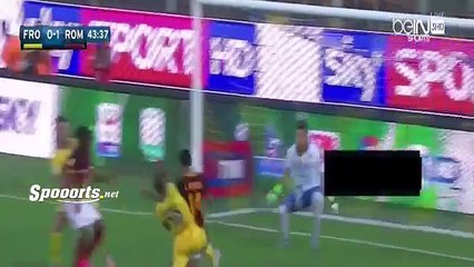 اهداف مباراة روما 2-0 فروسينوني الدوري الإيطالي 2015/9/12