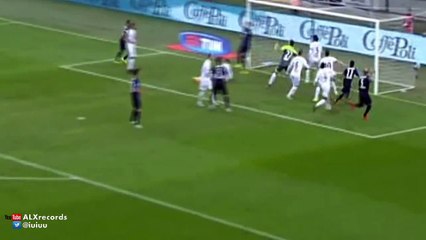Alejandro Gomez Goal from the corner kick Atalanta	vs	Carpi 2-0 2015