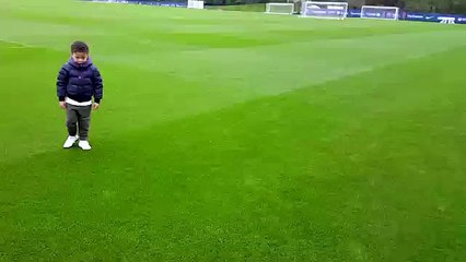 Thigo Silva ve oğlu antrenmanda!