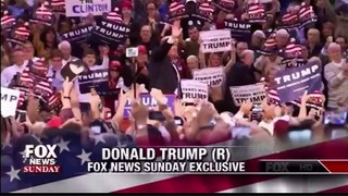 Donald trump Fox News Sunday. Chris Wallace Grills Trump Over George W Bush Comments