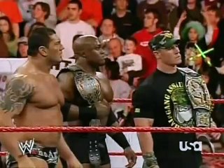 Undertaker choosing the animal Batista as his opponent for world heavy weight championship