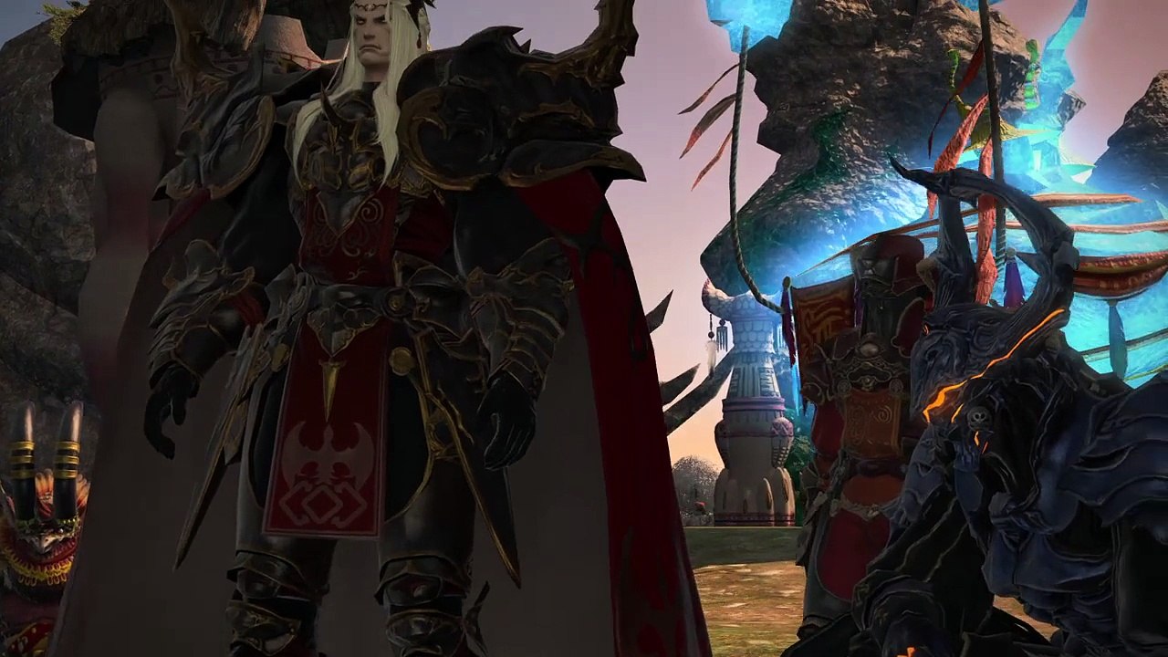 FINAL FANTASY XIV PS4 Videos:  Meeting Emperor Varis Zos Galvus and the new dreadnaught airship