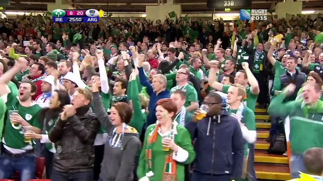 Ireland v Argentina - Match Highlights and Tries - RWC 2015