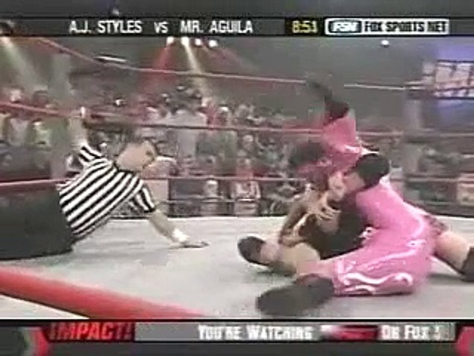 TNA Impact 18th June 2004 - Mr. Aguila vs AJ Styles