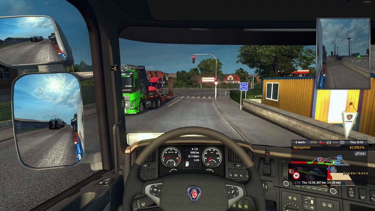 ETS2MP: VOLVO POWER 18-10-2015