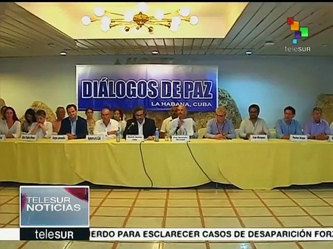 FARC y Gobierno colombiano acuerdan crear comisión para desaparecidos