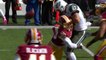 Jets Eric Decker fumbles, recovered by Redskins Bashaud Breeland