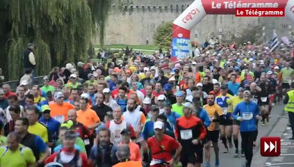 Marathon de Vannes. Revivez le parcours en 4 minutes