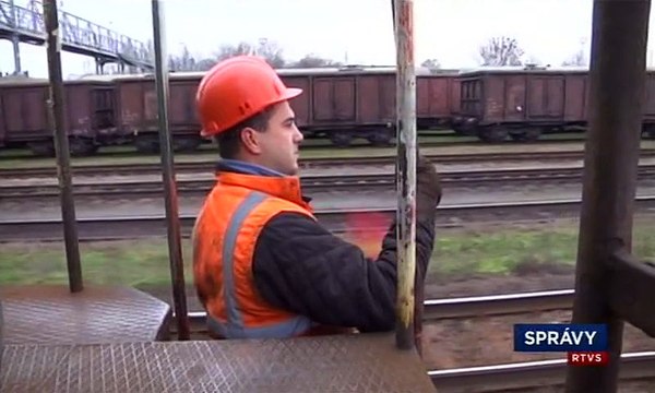 Čierna nad Tisou: preplnená železničná stanica (20141212)