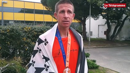Marathon de Vannes Christian Dréan, vainqueur (Le Télégramme)