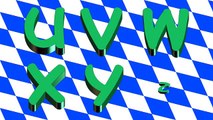 ♫ Das Deutsche Alphabet ♫ ABC Lied ♫ German Alphabet Song ♫ Bavarian Style ♫