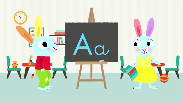 Les lettres de lalphabet Apprendre à écrire le A avec Pinpin et Lili