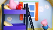 Pig George da Família Peppa Pig Ganha um Quarto Novo!! Em português Brinquedos Toys Comp