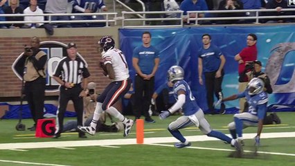 Bears Jay Cutler escapes defense hits Alshon Jeffery for 45 yards