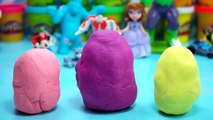 Uova sorpresa Play Doh: Elsa Frozen, Peppa Pig, giochi per bambini