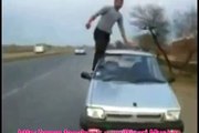 Pakistani Talent Ride car Funny amazing video