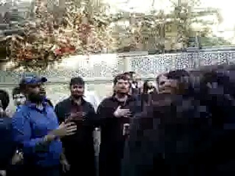 Bhai Ki Qabr Par By Furqan Mujtaba (Anjuman E Moin Ul Aza) Live @ Markazi Juloos Chehlum, Karachi, 2011