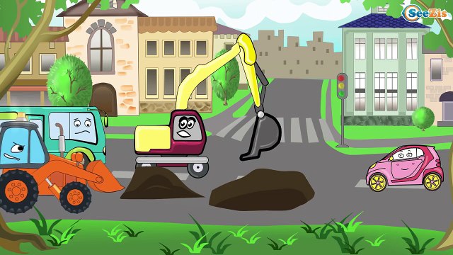 ✔ МУЛЬТИКИ МАШИНКИ СБОРНИК. Кран и его новые приключения. Cartoons for kids Crane Compilation.